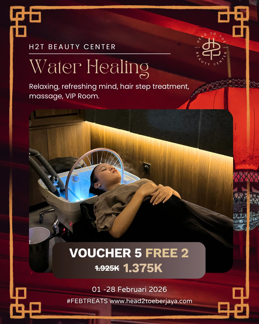 head to toe salon medan