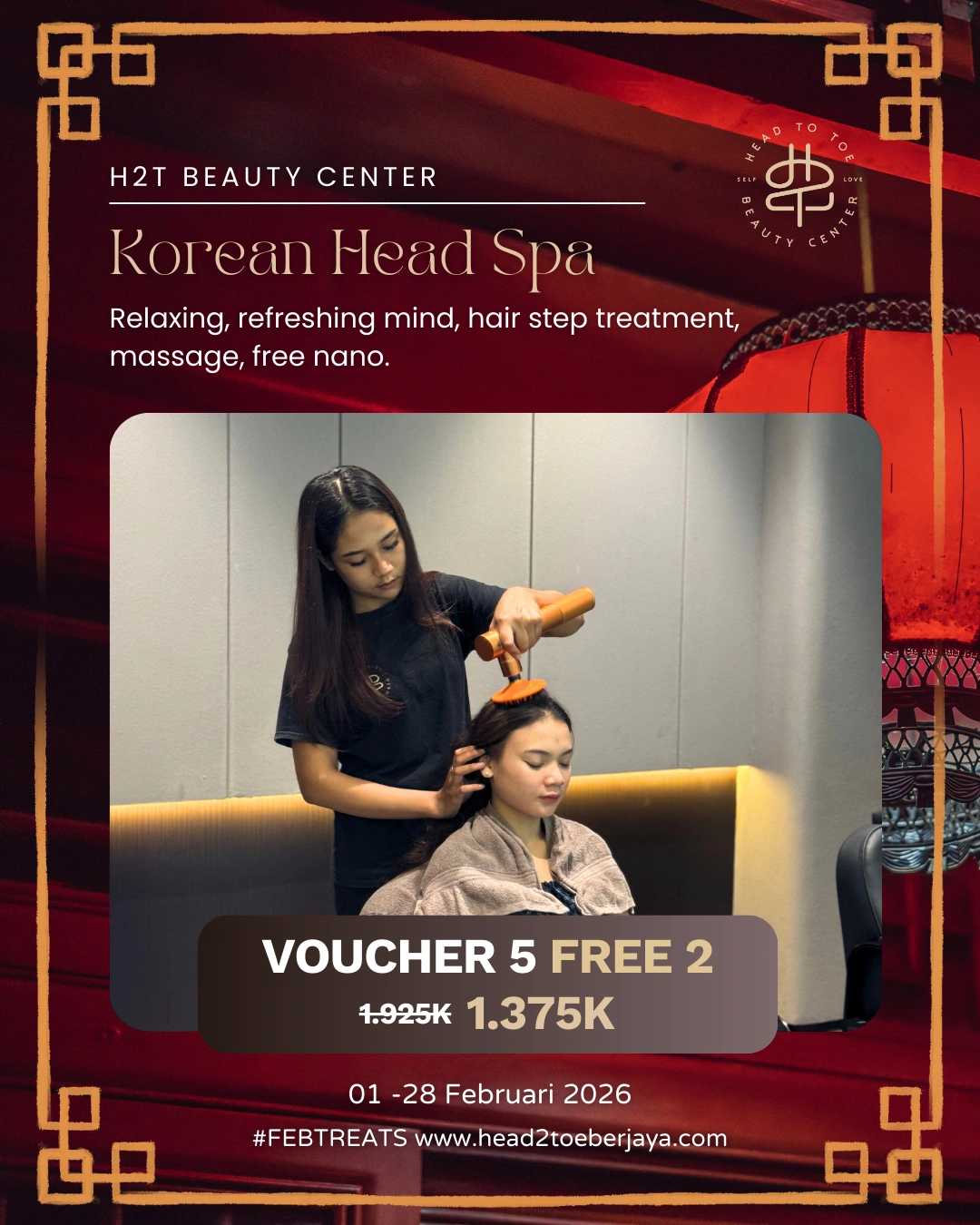 head to toe salon medan