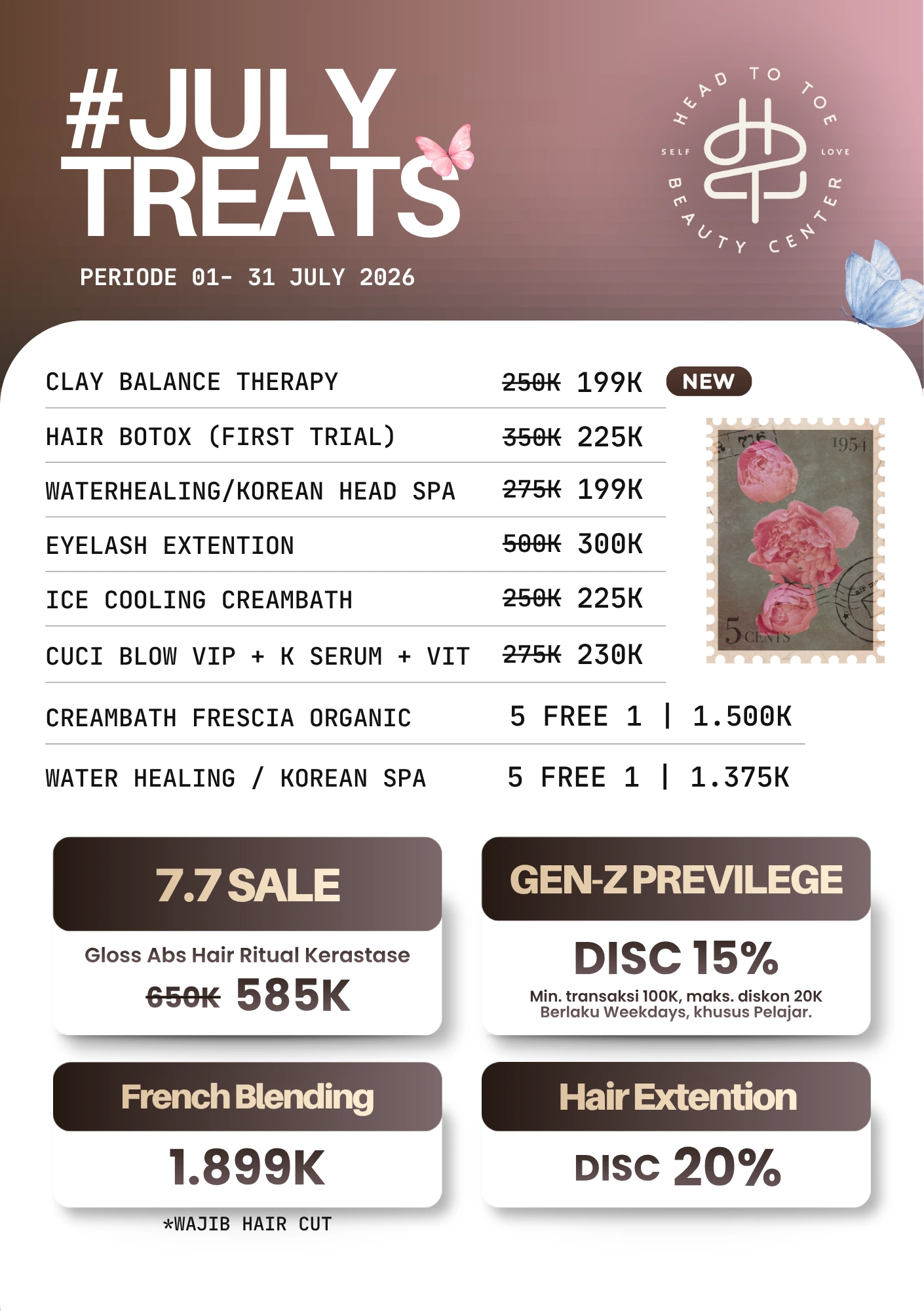head to toe salon medan