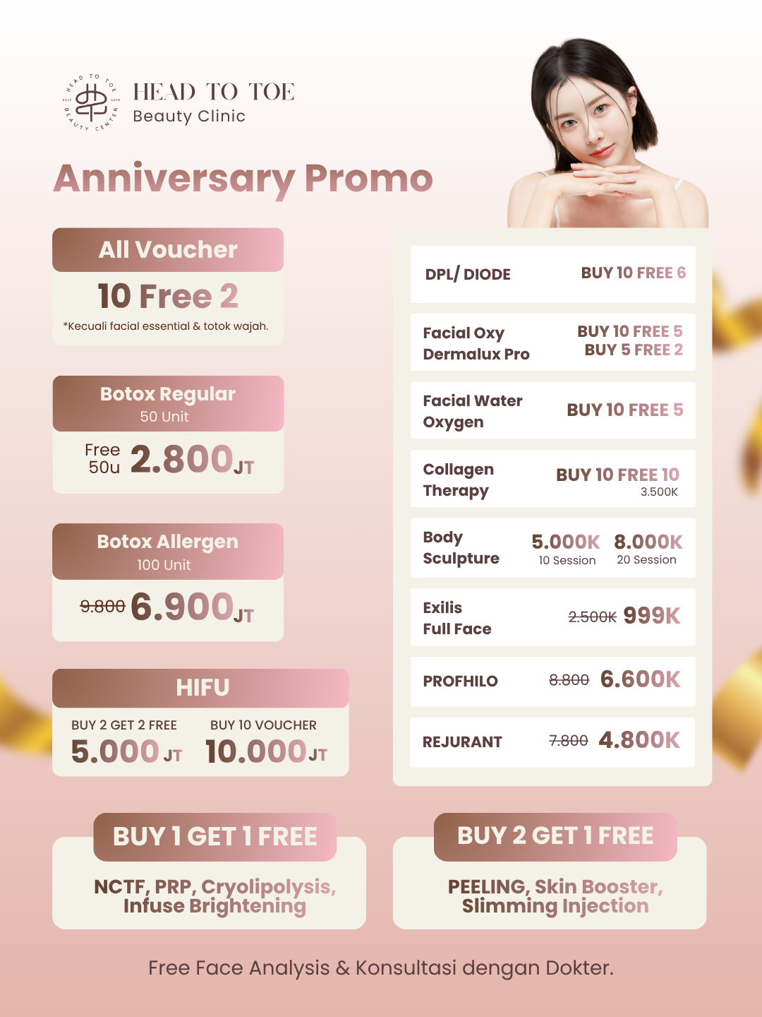 head to toe salon medan